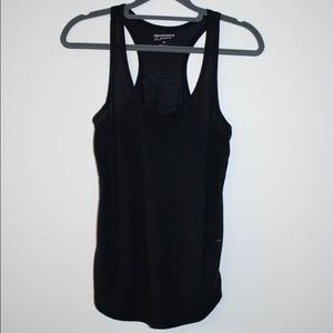 Women’s Black Racerback Fitted Tank